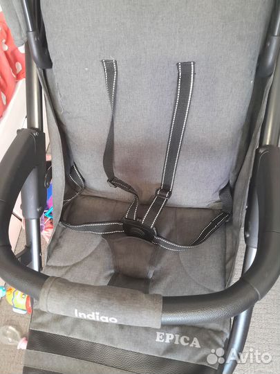 Коляска прогулочная индиго epica