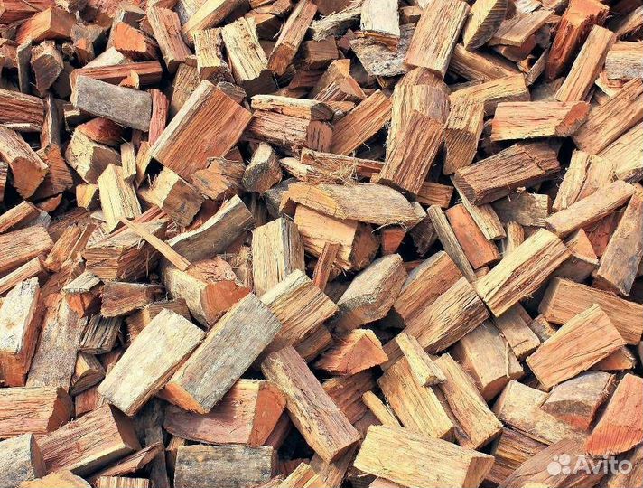 Дрова колотые хвойные