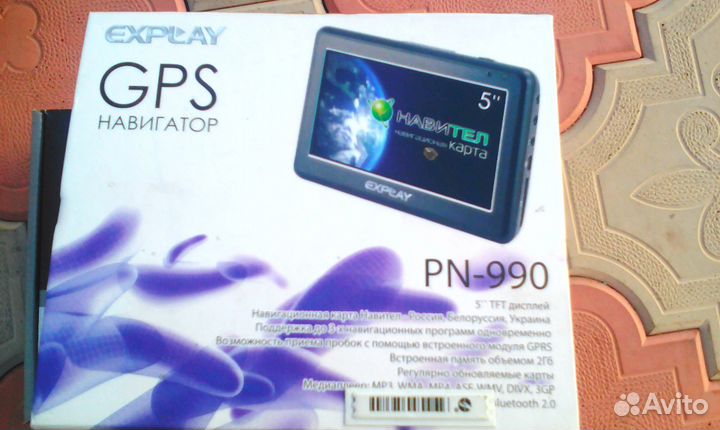 Продам GPS-навигатор Explay PN-990