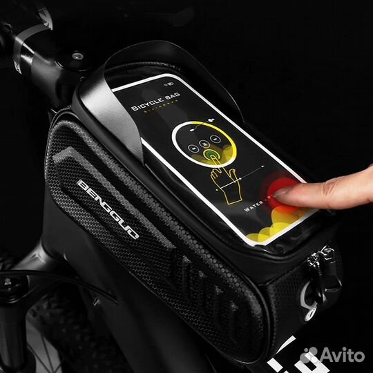 Аа45.Сумка велосипедная водонепроницаемая