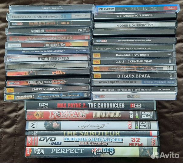 Игры на CD, DVD для пк