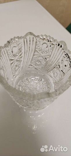 Хрустальная конфетница