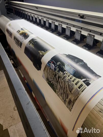 Широкоформатный экосольвентный принтер