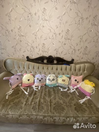 Мягкая игрушка бортики