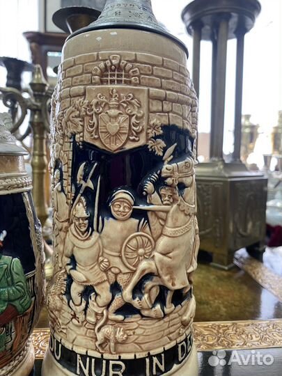 Немецкая пивная кружка винтаж