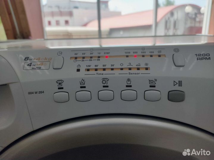 6+4кг сушка стиральная машина Candy (с гарантией)