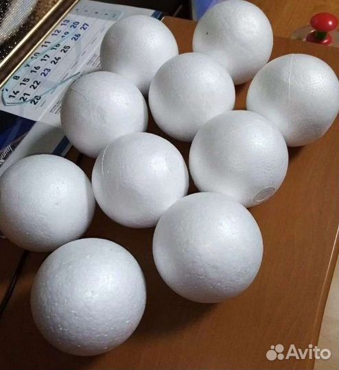 Шар пенопластовый
