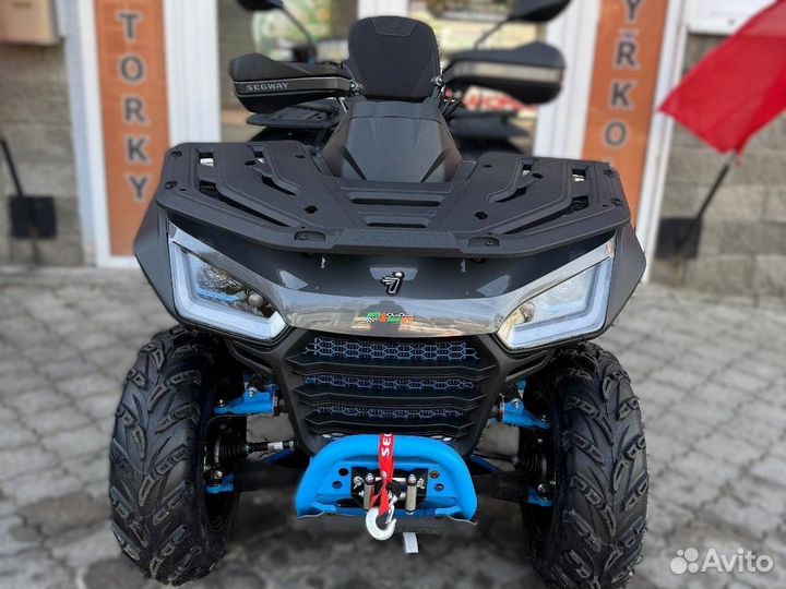 Квадроцикл Segway Snarler AT6 LX серо-синий