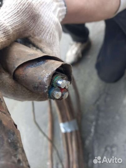 Кабель бронированный алюминиевый 4х25