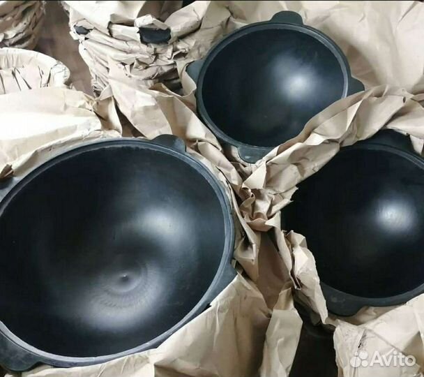 Казан чугунный афганский