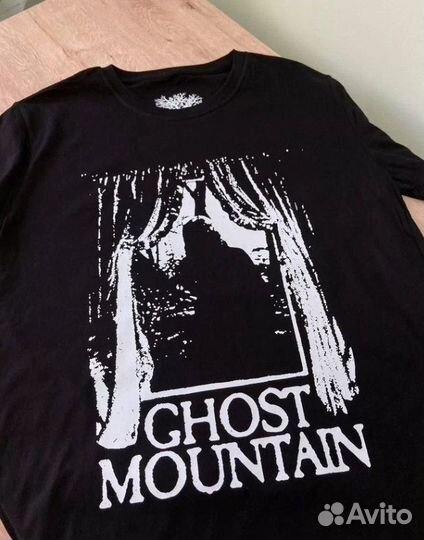 Футболка ghost mountain window black TEE