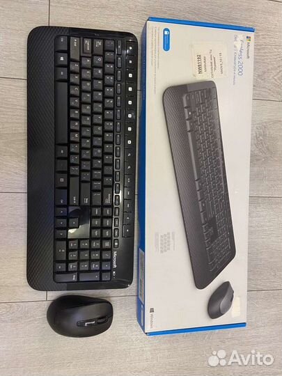 Клавиатура и мышь microsoft wireless 2000