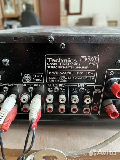 Усилитель Technics su a800mk2