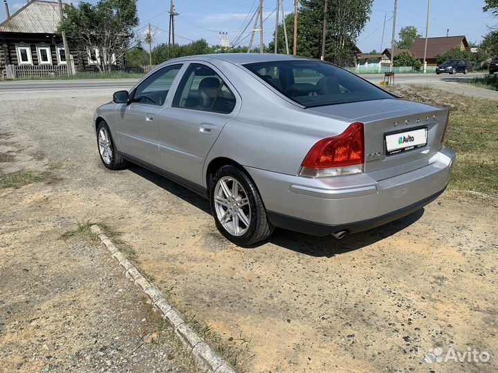 Volvo S60 2.4 AT, 2008, 206 500 км