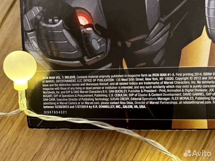 Комикс Iron Man - Believe. Eng 2013 г