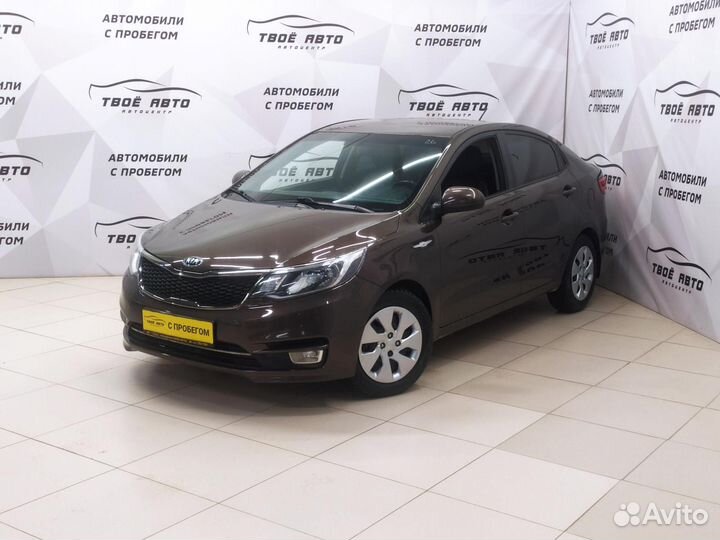 Kia Rio 1.6 МТ, 2016, 105 109 км