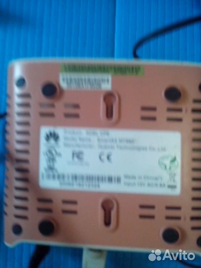 Модем adsl Huawey c зарядным устройством