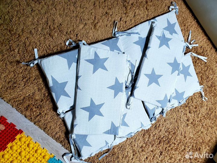 Бортики в детскую кроватку два набора