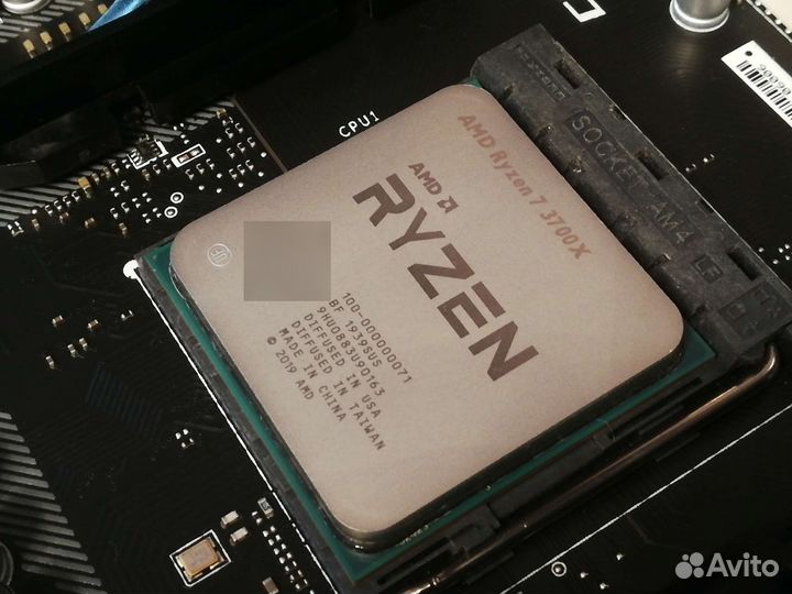Процессор Ryzen 7 3700x