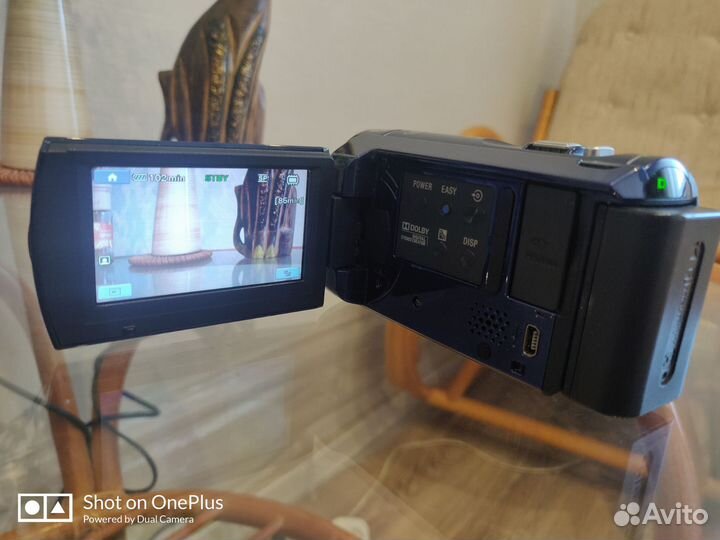 Видеокамера sony handycam dcr-sx40