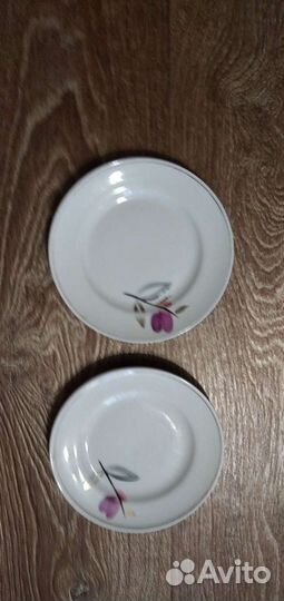 Тарелки фарфоровые СССР