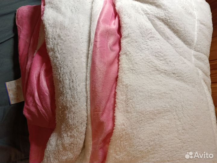 Одеяло- плед, махровый, теплый 2,5*2,2