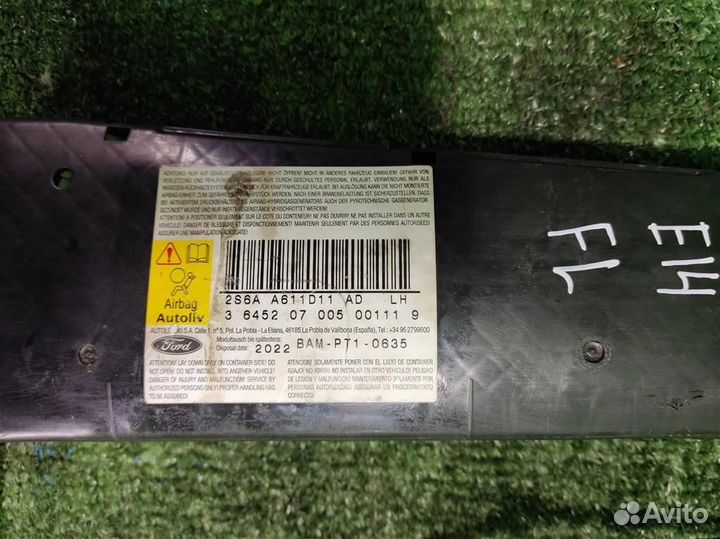 Подушка безопасности в сиденье левая Ford Fiesta