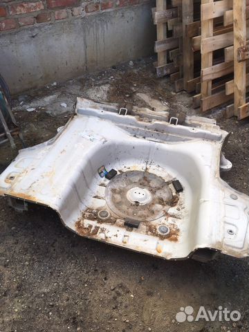 Пол багажника chevrolet aveo t250