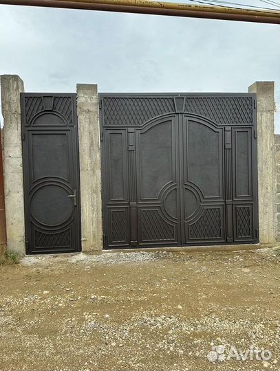 Ворота кованые