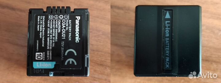 Усиленный аккумулятoр (батapея) Panasonic CGA-DU21
