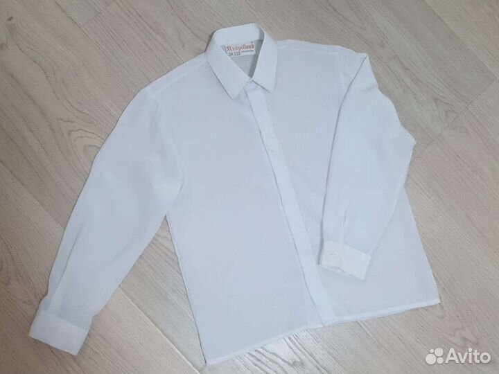 Блузки школьные 122-128 пакетом