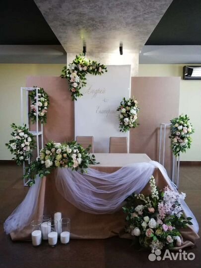 Оформление свадьбы