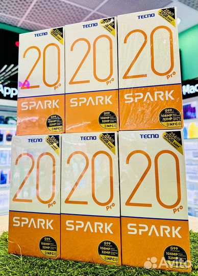 TECNO Spark 20 Pro, 12/256 ГБ