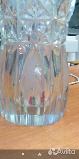 Ваза хрустальная большая СССР