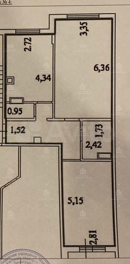 2-к. квартира, 60,7 м², 4/6 эт.