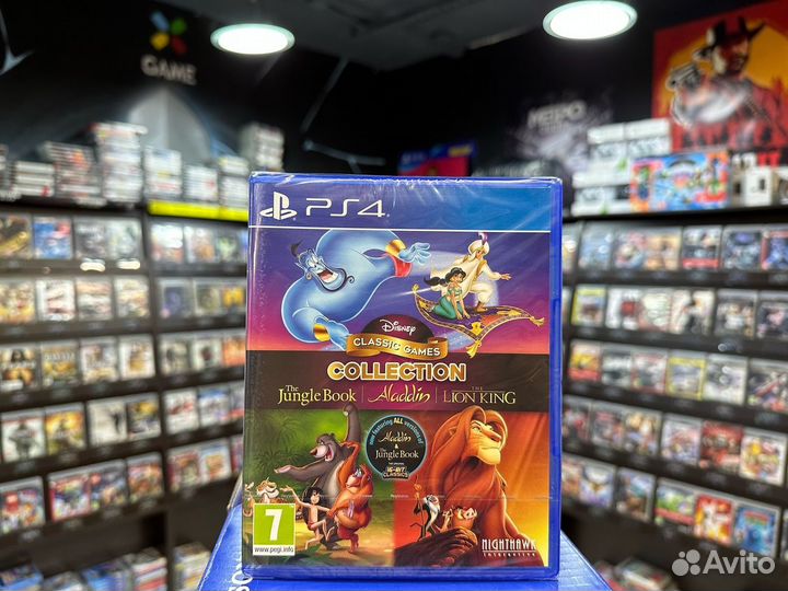 Игры для PS4: Disney Classic Games Collection: Ala