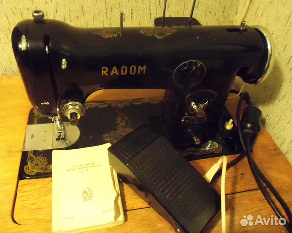 Швейная машинка Радом 60 гг