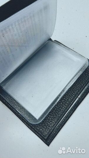 Именная обложка для документов с гравировкой