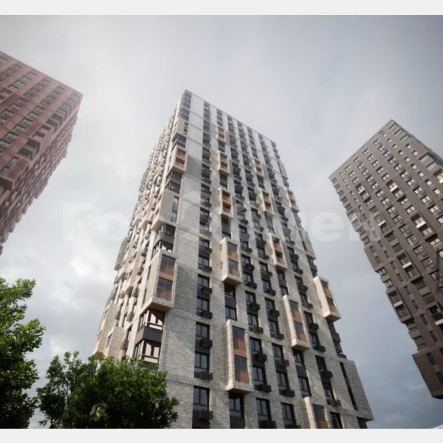 2-к. квартира, 29 м², 12/25 эт.