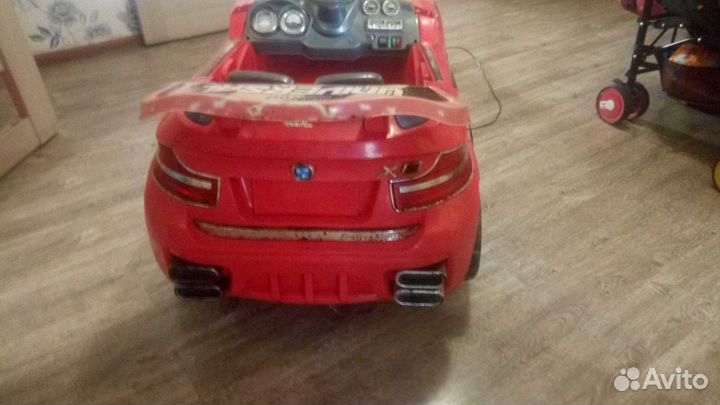Детский электромобиль джип бу