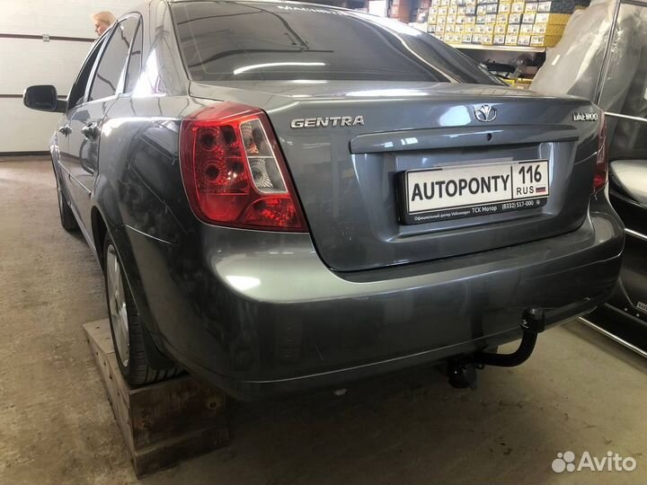 Фаркоп Дэу Джентра и Лачетти седан