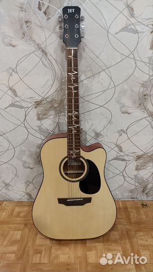 Продам гитару JET jdec-255 OP