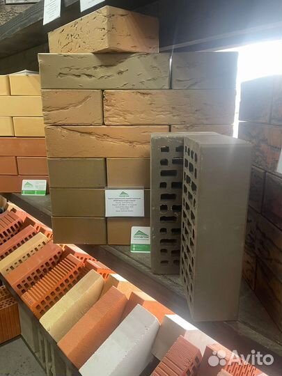 Кирпич облицовочный Браер кладка