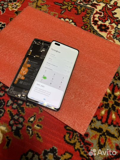 Дисплей Honor 30 pro plus с выгоранием