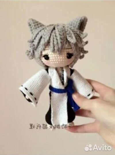 Вязаные игрушки из аниме