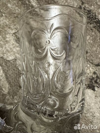 Рюмки хрустальные «Сапожки»