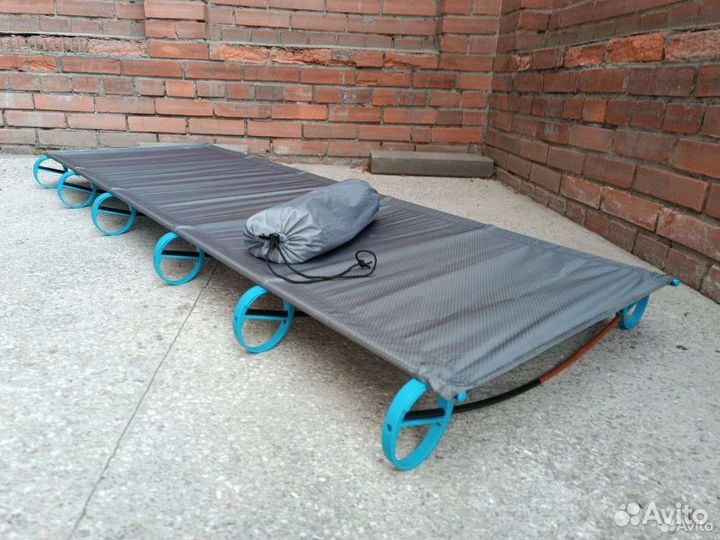 Походная - туристическая раскладушка, сверхлегкая