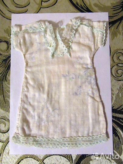 Кукольная одежда (образцы шитья) 70-х годов