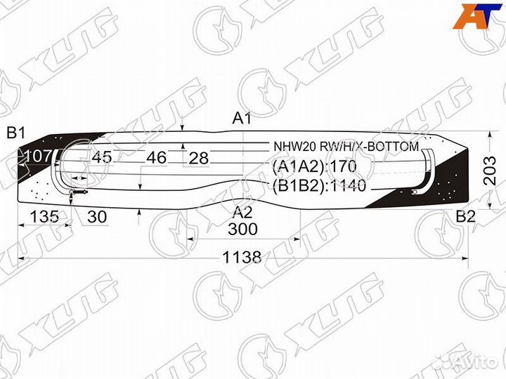 Стекло заднее нижнее Toyota Prius