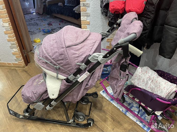 Санки коляска